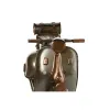 Koristehahmo Home ESPRIT Samppanja Hopeinen Vespa Vintage 28 x 11 x 17 cm