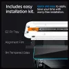 Spigen GLAS.TR EZ FIT Privacy 2-Pack - Tempered glass with privacy filter for iPhone 15 / 16 2pcs