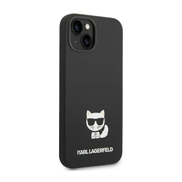 Karl Lagerfeld Choupette Body - Case for iPhone 14 Plus (Black)