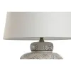 Pöytälamppu Home ESPRIT Valkoinen Beige Keraminen 50 W 220 V 43,5 x 43,5 x 61 cm