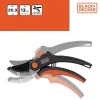 Black&Decker - Garden Shears for Flowers / Hedges with Hardened Steel Blade
