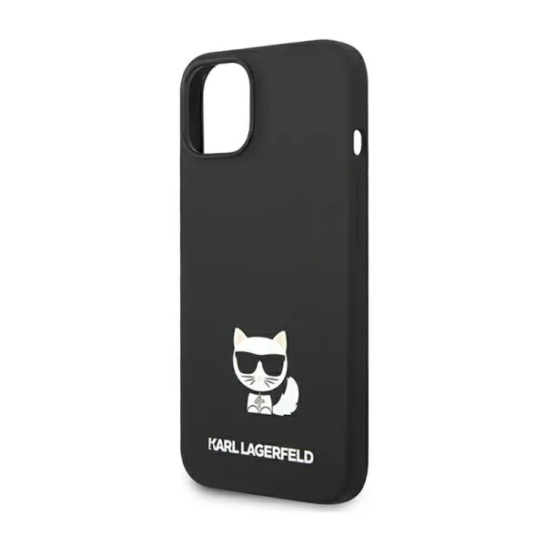 Karl Lagerfeld Choupette Body - Case for iPhone 14 Plus (Black)