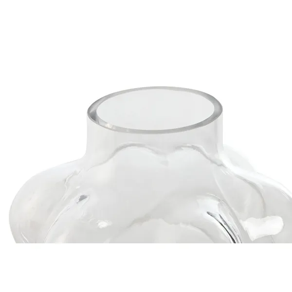 Vaza Home ESPRIT Skaidrus Stiklas 19 x 19 x 24 cm