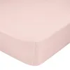 Подогнанный нижний лист HappyFriday BASIC Светло Pозовый 105 x 200 x 32 cm