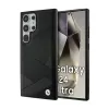 BMW Signature Leather Crossing Lines Pattern - Case for Samsung Galaxy S24 Ultra (Black)