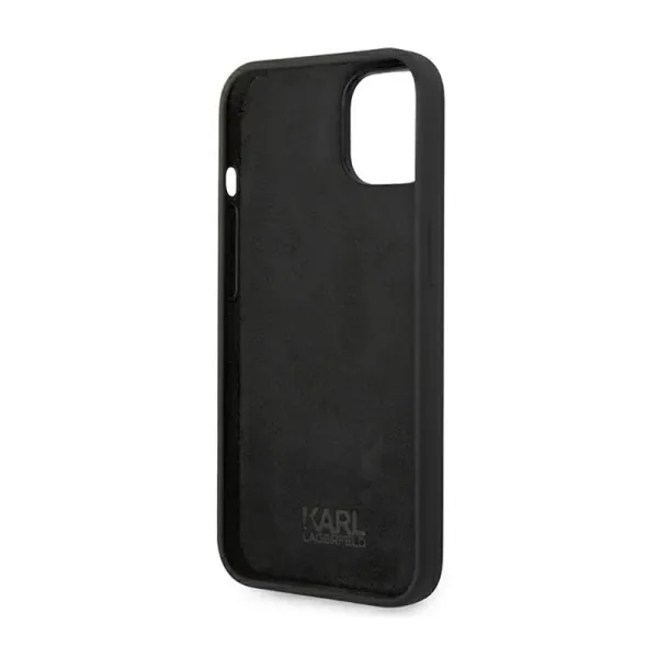 Karl Lagerfeld Choupette Body - Case for iPhone 14 Plus (Black)