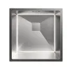 Sink with One Basin Nodor