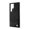 BMW Signature Leather Crossing Lines Pattern - Case for Samsung Galaxy S24 Ultra (Black)