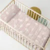 Vuodepeite (viltti) HappyFriday BASIC KIDS Pinkki Vauvan kehto