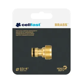 Шланговый соединитель Cellfast 3/4" Латунь Смеситель Внутренность