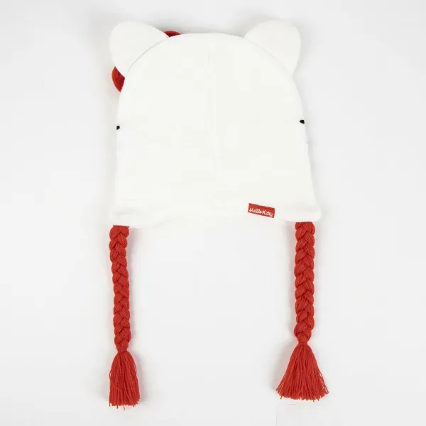Laste nokamüts Hello Kitty Valge