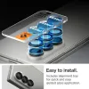 Spigen Optik Pro HD GLAS.TR EZ Fit Camera Protector 2-Pack - Lens Protector for Samsung Galaxy Z Fold 7 (2 pcs)(Black)