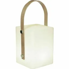 Настольная лампа Lumisky Tiky 10 x 10 x 25 cm Белый Коричневый Бамбук Пластик