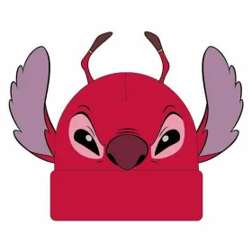 Bērnu cepure ar nagu Stitch Sarkans