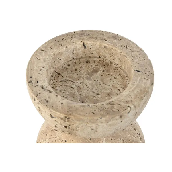 Svečturis Home ESPRIT Bēšs Magnijs 12 x 12 x 12,7 cm