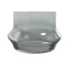 Подсвечник Home ESPRIT Синий Позолоченный Стеклянный 17 x 17 x 28 cm