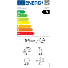Astianpesukone LG DB273TX 60 cm