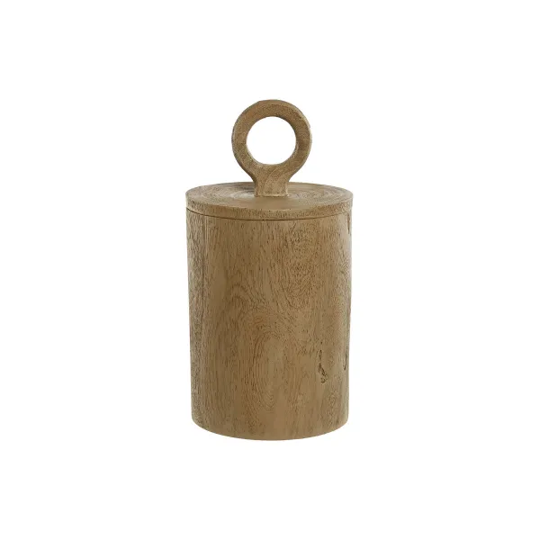 Dėžutė Home ESPRIT Ruda Derva 14 x 14 x 28 cm