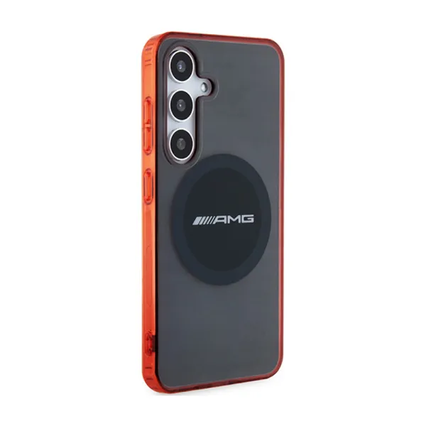 AMG Transparent Bicolor MagSafe - Samsung Galaxy S24 Case (black)