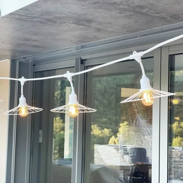 LED žibintų vainikas Lumisky Balta 6 m