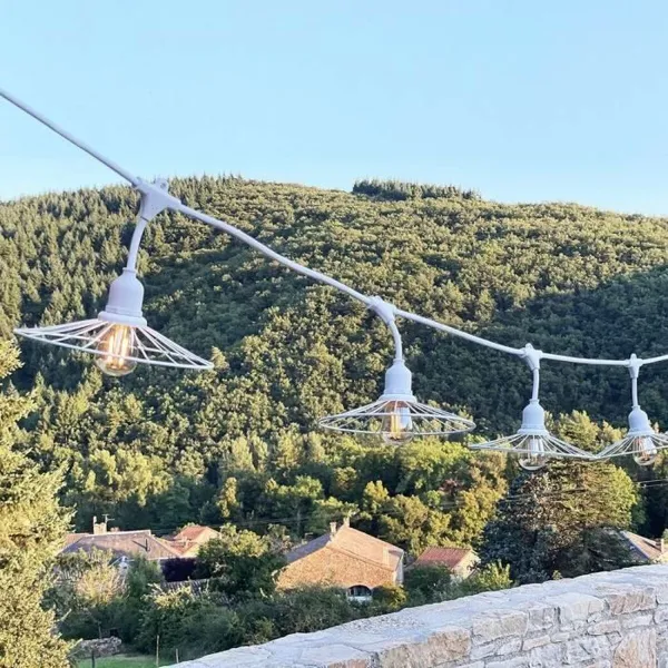 LED žibintų vainikas Lumisky Balta 6 m
