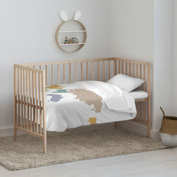 Zipper Bedding Kids&Cotton Maui Big White