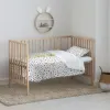 Šiaurės šalių viršelis Kids&Cotton Dakari Big Juoda 115 x 145 cm
