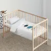 Pussilakana Kids&Cotton Dayton Big Valkoinen 115 x 145 cm