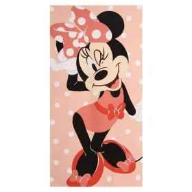 Rantapyyhe Minnie Mouse 70 x 140 cm Koralli