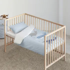 Nordic cover Kids&Cotton Tabor Big Blue 115 x 145 cm