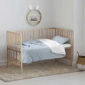 Nordic cover Kids&Cotton Tabor Big Blue 115 x 145 cm