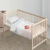 Šiaurės šalių viršelis Kids&Cotton Mosi Big Rožinė 115 x 145 cm