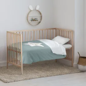 Nordic cover Kids&Cotton Nadir Blue 115 x 145 cm