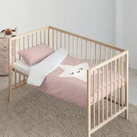 Nordic cover Kids&Cotton Nadir Pink 115 x 145 cm
