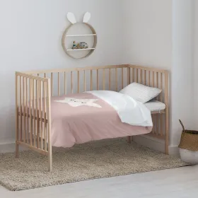 Nordic cover Kids&Cotton Nadir Pink 115 x 145 cm