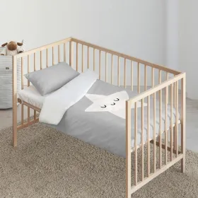Nordic cover Kids&Cotton Nadir Grey 115 x 145 cm