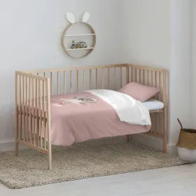 Nordic cover Kids&Cotton Lavi Big Pink 115 x 145 cm