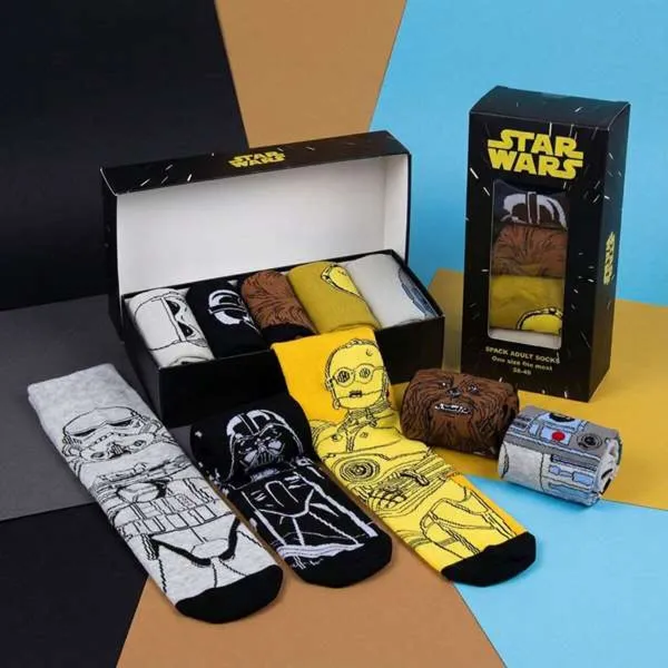 Kojinės Star Wars Spalvotas 38-45