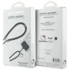 Hello Kitty Patch & Kitty Head Charm - Universal Phone Strap / Lanyard (Black)