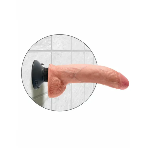 Realistinen dildo Pipedream - King Cock Luonnollinen