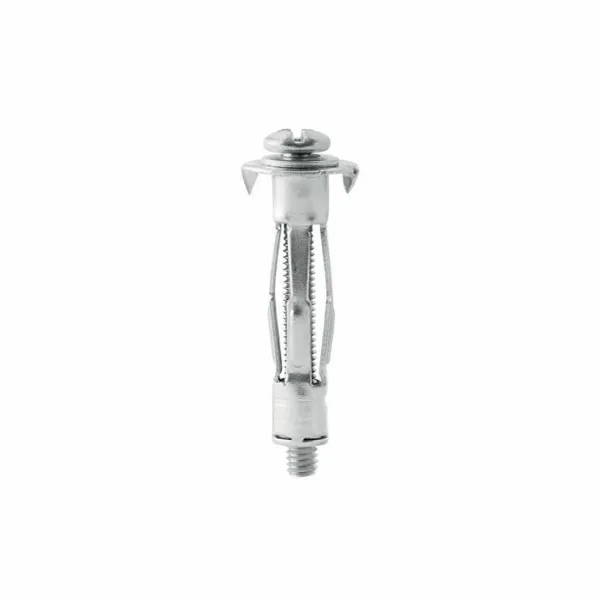 Wall plugs and screws Rapid M4 x 40 mm Ø 8 x 32 mm Metal Expansion 10 Units