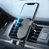 Crong Gravity Auto-Lock Car Holder – Gravity car holder for 4.7”-6.5” phones (black)