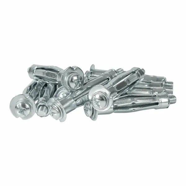 Seinätapit ja ruuvit Rapid 5001550 Ø 11 x 52 mm M5 x 63 mm Metalli Laajennus 10 osaa