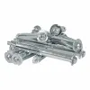 Seinätapit ja ruuvit Rapid 5001552 Ø 11 x 80 mm M5 x 89 mm Metalli Laajennus (10 osaa)