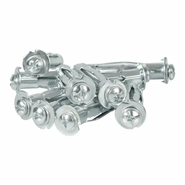 Sienas spraudņi un skrūves Rapid 13 x 52 mm M6 x 63 mm Metāls Paplašināšana 10 gb.