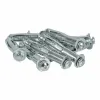 Seinätapit ja ruuvit Rapid Ø 13 x 65 mm M6 x 75 mm Metalli Laajennus 10 osaa