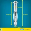 Seinätapit ja ruuvit Rapid Ø 13 x 65 mm M6 x 75 mm Metalli Laajennus 10 osaa