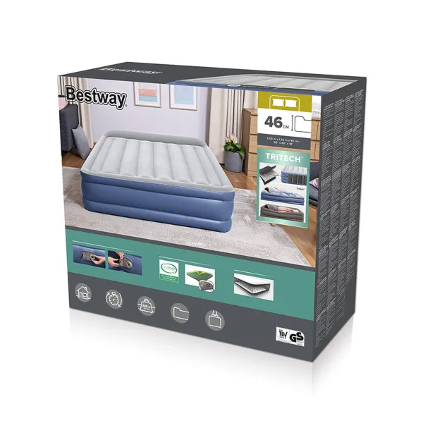 Pripučiamas čiužinys Bestway 203 x 152 x 46 cm