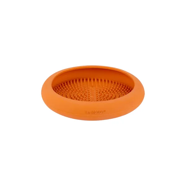 Koiran ruoka-annostelija Lickimat Orange Kumi Moderni