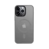Crong Hybrid Frost MAG Cover - iPhone 15 Pro Max MagSafe Case (Gray)